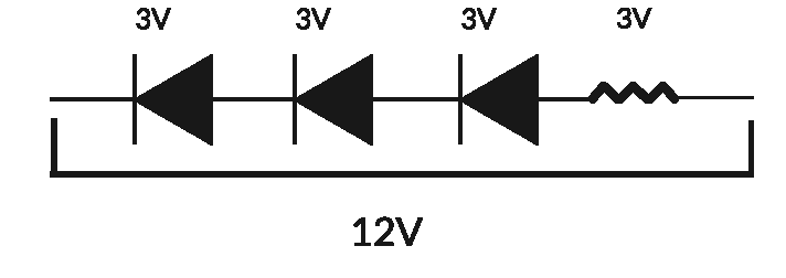 12v Dc Led Light Circuit Diagram | Shelly Lighting